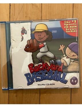 Backyard Baseball CD-ROM Computer Game from Humongous Entertainment Atari